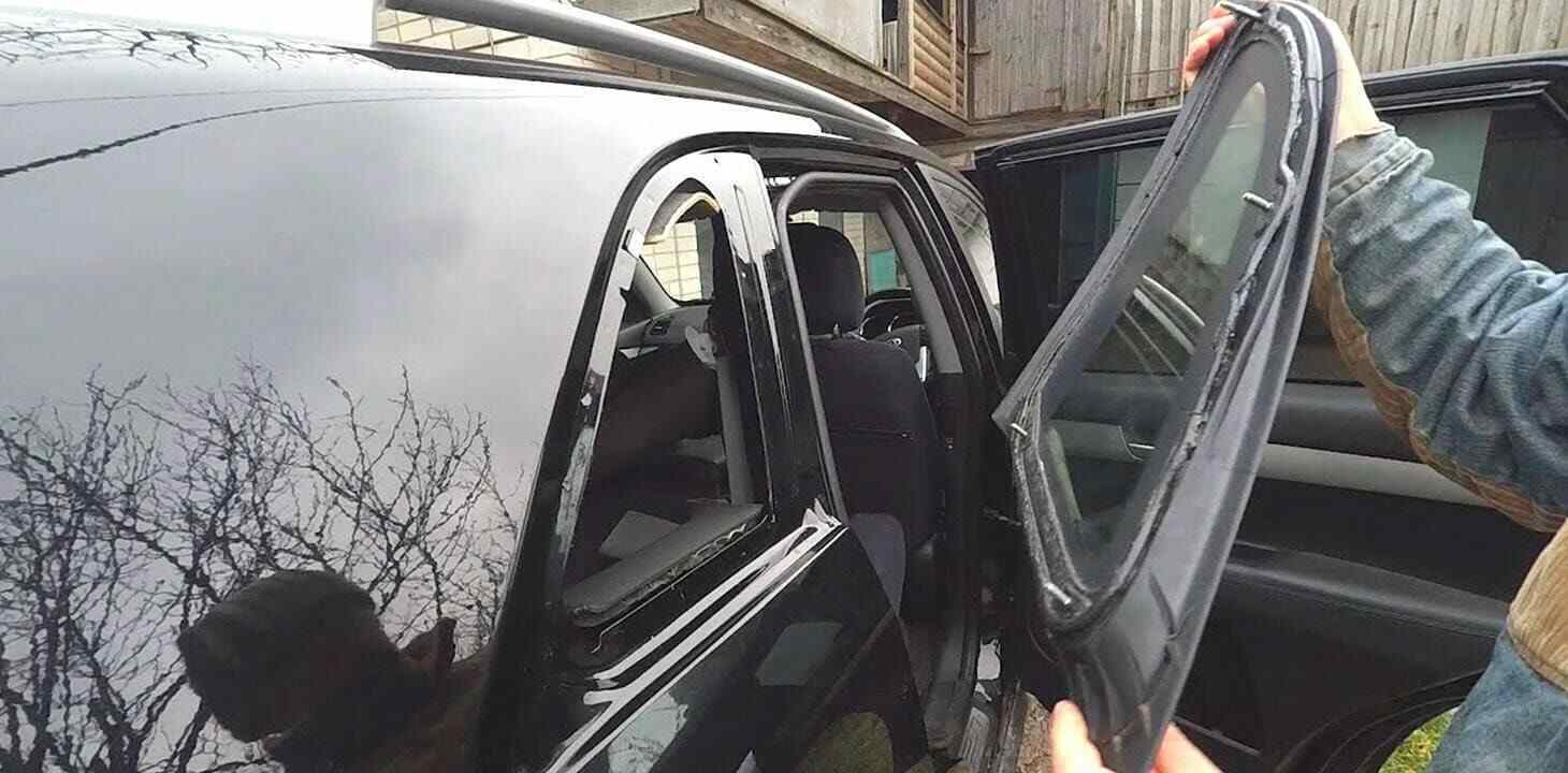 фото замена кузовного стекла
