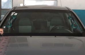 Фото авто после установки нового лобового стекла