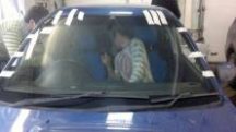 Фото лобового стекла после установки в «АвтостеклаПрофи»
